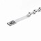 Panduit Cable Tie, 10-1/2 in L, 2.70 in Max Bundle Dia., Silver, 316 Stainless Steel, 450 lb Strength MLT2.7WH-LP316 - alternate 2